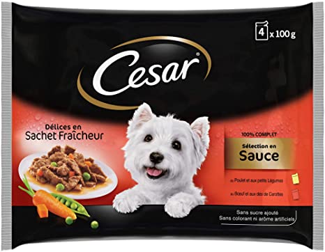 Cesar Mini Filet Vegetable Sauce 4x100g